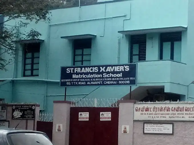 St. Francis Xaviers Matriculation School St. Francis Xaviers Matriculation School